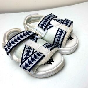 Kappa Banda mitel 2 white and black Slip-On (read details)